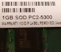 2х1GB SO-DIMM РС2 5300