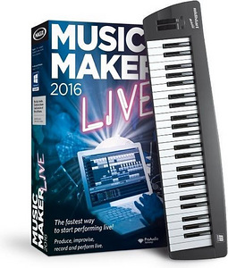 Music Maker USB-клавиатура, клавиатура Magix