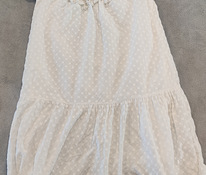Белое платье р.40