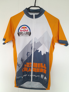 Мужская велосипедная рубашка Red Bull Hill Chasers, размер M