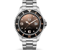 Ice-Watch Quartz Brown Dial Stainless Steel Unisex 016768