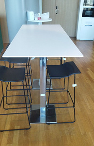 Высокий стол Isku, 2 шт, как новый