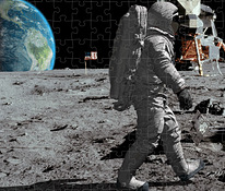 3D helendav puzzle "Moonwalk"