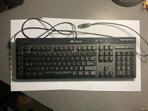 CORSAIR GAMING K55 RGB klaviatuur (ENG) USB (NO FOOT)
