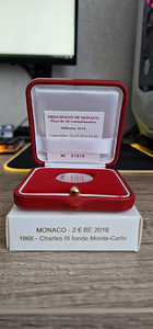 2 EURO MONACO 2016 - Monte Carlo by Charles III