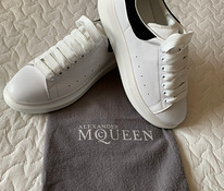 Кожаные низкие кеды alexander McQueen / размер 42-43 EU