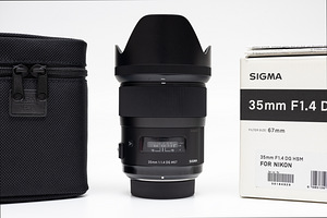 Sigma 35mm f/1.4 DG HSM Art (Nikon F) objektiiv