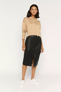 Uus OASIS nahkseelik leather pencil skirt s. UK16