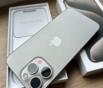 iPhone 15 Pro Max, 256 GB, Natural Titanium,Гарантия,Чек!