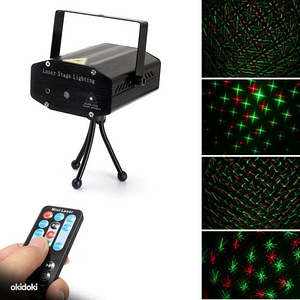 Disko laser 220v pultiga