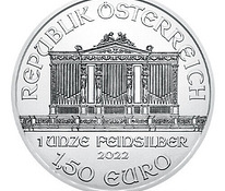Austria Philharmoniker hõbemünt 1oz (31.1g)