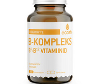 ECOSH B-vitamiinide KOMPLEKS – bioaktiivne, 90 kapslit, kile