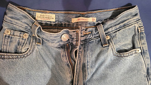 Детские джинсы Levis, размер 23 (xs), 160 см