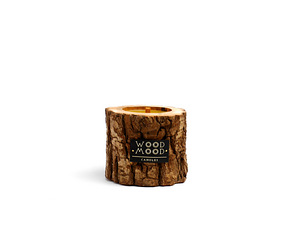 Natutaalne küünal WoodMood Rocky Compact