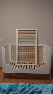 TROLL TORSTEN кроватка 120x60cм White/wax COT-TR0596