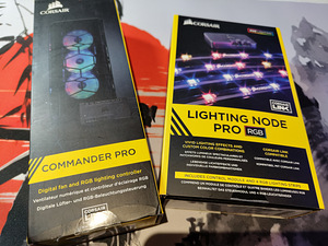 Corsair Commander Pro + Lighting Node Pro