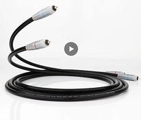 Monosaudio Pure Silver RCA Signal cable, 1 m