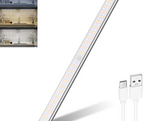 Valgusti USB-taaslaetav LED Lamp anduriga magnetiline 35cm