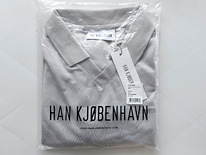 HAN KJØBENHAVN Men's V-Neck Football Long Sleeve Jersey XL