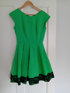Новое зеленое платье