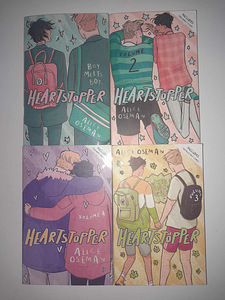 Heartstopper, серия книг для молодежи, первые 4 части