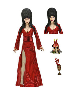 Фигура Эльвиры в красном платье - NECA