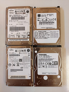 Жесткие диски 2.5" 60-500GB