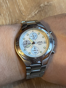 LORUS V657-X030 Часы с хронографом / часы ЯПОНИЯ