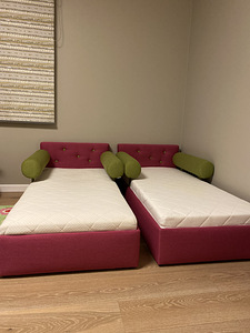 2 кроватки 70х155 матрас в цене