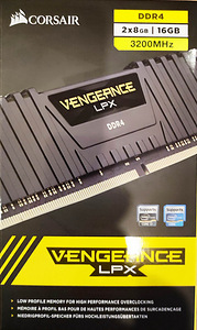DDR 4 Corsair Vengeance LPX 3200 МГц, 16 ГБ
