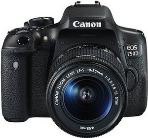 Peegelkaamera Canon EOS 750D Kit