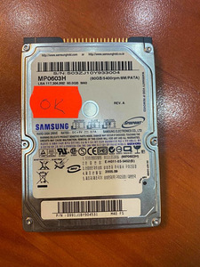 Samsung MP0603H 60GB 2,5″ ata