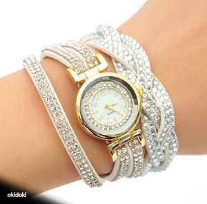 Новые часы Luxury Rhinestone Bracelet