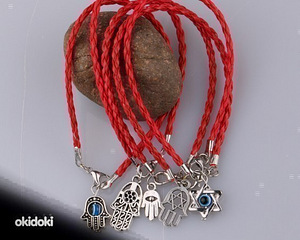 Kabalah red strings bracelet jerusalem браслеты, новые