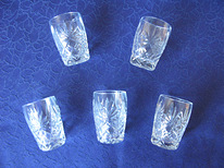 Klaasi kristalli 6 tükki