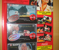 Basf аудиокассеты хром c-90 coca-cola legends 3 шт.