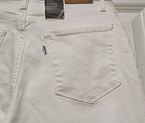 Uus Levi's valged teksapüksid 29