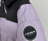 Icepeak женская фиолетовая, черная куртка