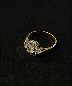 Золотое кольцо 375 проба (№K299)