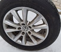 Продам 4 колеса для Volkswagen , 18" с новой резиной