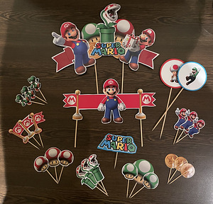 Декор на праздник Mario