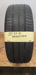 205-55-16 Bridgestone лето 4 шт 6,5 мм