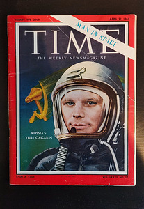 Ajakiri Time 21 aprill 1961 Juri Gagarin