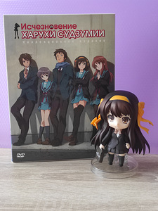 Haruhi Suzumiya anime figuur & DVD