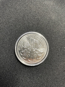 Серебряная монета Австрийской филармонии 1 унция