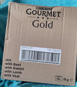 Jumbopack Gourmet Gold Pasteet 96 x 85 g