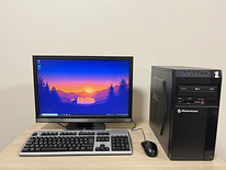 Настольный компьютер + монитор i5 4570S, RAM 8 GB, SSD 120 g