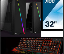4K Gaming PC and 32inch 2.5K monitor