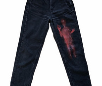 Разрисованные джинсы hand made