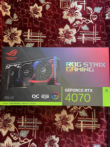 Asus GeForce RTX 4070 ROG Strix OC 12GB DDR6